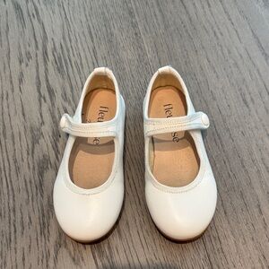 Chic White Kids Mary Jane Dress Shoes